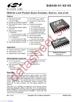 SI8440BB-D-IS datasheet  