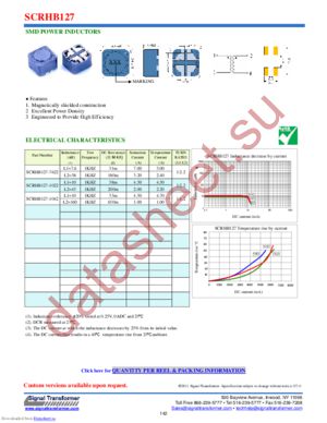 SCRHB127-1022 datasheet  