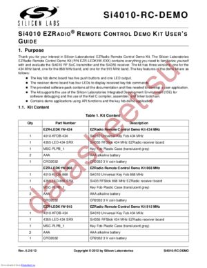 4010-KFOB-868 datasheet  