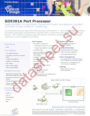 SII9381A datasheet  