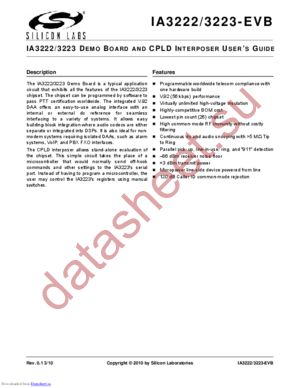 3222/3223-DB1 datasheet  