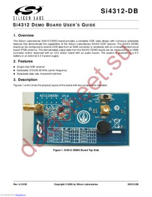 4312-DK1 datasheet  