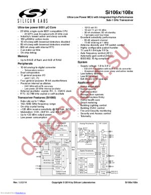 Si1085-A-GM datasheet  