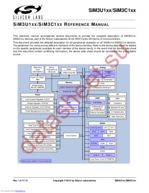 SIM3U157-B-GMR datasheet  