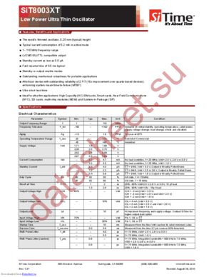 SiT8003AC-64-33S-105.12345Y datasheet  