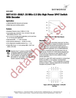 SKY14151-350LF-EVB datasheet  