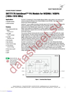 sky77178 datasheet  