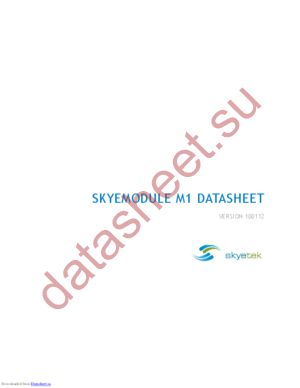 SM-M1-00-8.0-B002-00 datasheet  