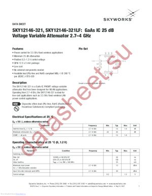 SKY12146-321_07 datasheet  