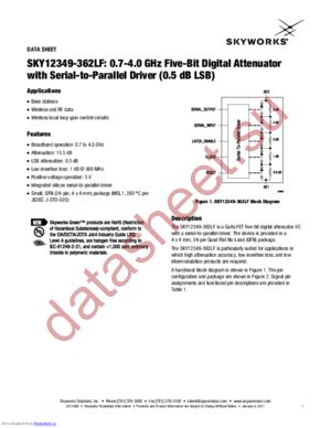 SKY12349-362LF datasheet  