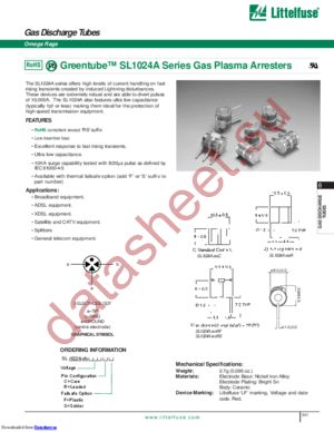 SL1024A090CF datasheet  