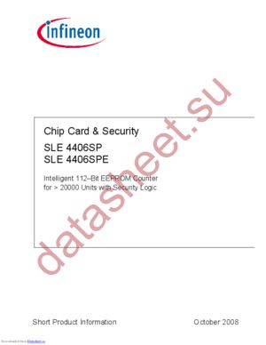 SLE 4406SPE C datasheet  