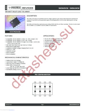 SMDA03C-LF datasheet  