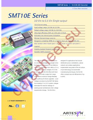 SMT10E-05S1V8 datasheet  