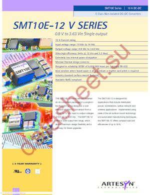 SMT10E-12W3V3-TJ datasheet  