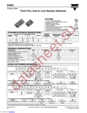 SOMC16016K80GRZ datasheet  