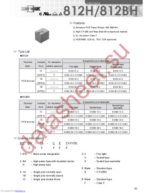 812H-1A-C datasheet  