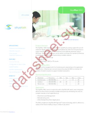 SP-MX-U4-1.1-KIT datasheet  