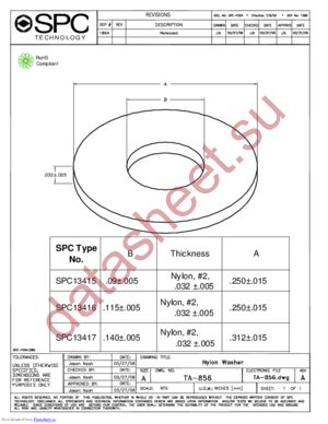 SPC13415 datasheet  