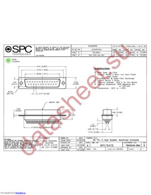 SPC15473 datasheet  