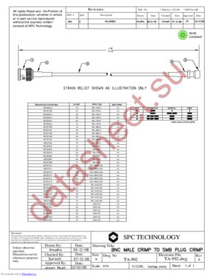 SPC20812 datasheet  