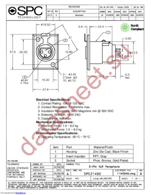 SPC21450 datasheet  