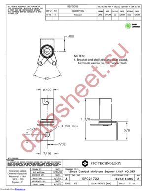 SPC21722 datasheet  