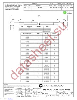 SPC25357 datasheet  