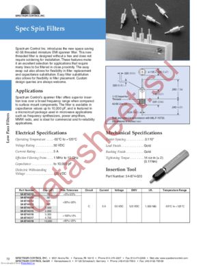 54-874-012 datasheet  