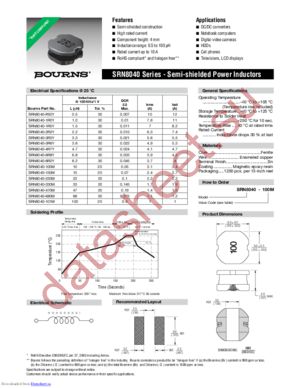 SRN8040-6R8Y datasheet  