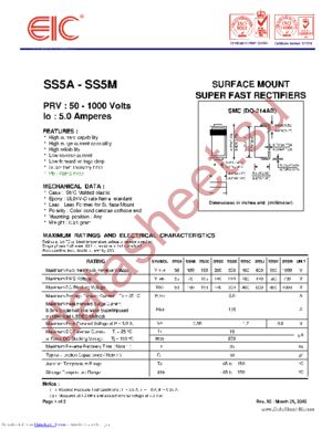 SS5A datasheet  