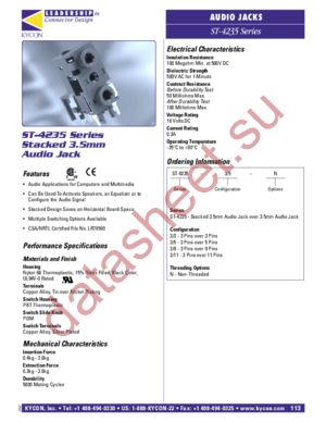 ST-4235-3/11-N datasheet  