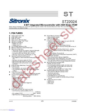 ST2202A datasheet  