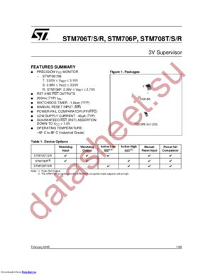 708T datasheet  