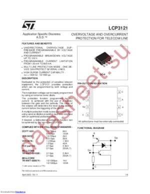 CP3121 datasheet  