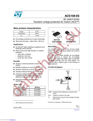 ACS1086SA datasheet  