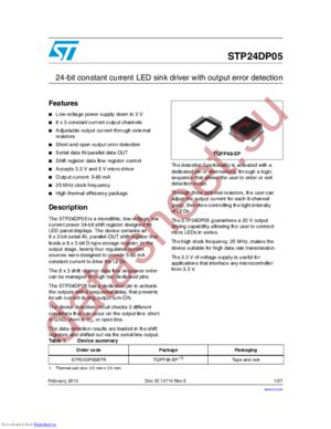 STP24DP05 datasheet  
