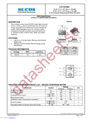 STT3520C datasheet  