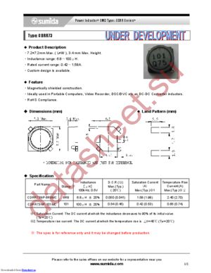 CDRR73NP-101MC datasheet  