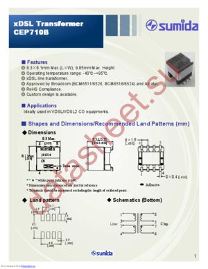 CEP710B datasheet  