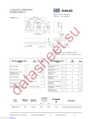 XDMR14C3-B datasheet  