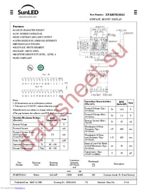 ZFAMYK10A2 datasheet  