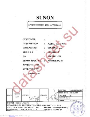 SF23080AT-2082HSL.GN datasheet  