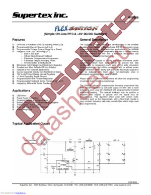 HV9906LG-M908-G datasheet  