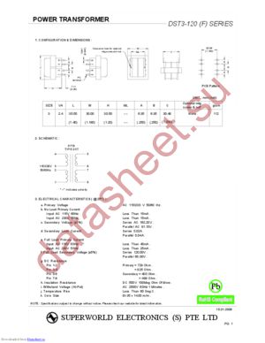 DST3-120 datasheet  