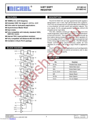 SY10E241JZTR datasheet  