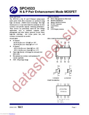 SPC4533 datasheet  