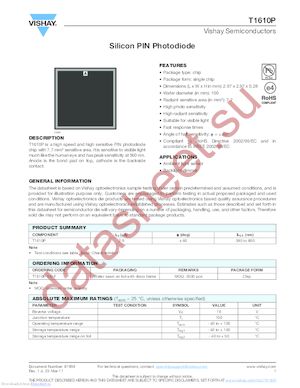 T1610P-SD-F datasheet  