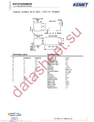 T495D337K006ZTE100 datasheet  