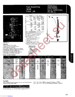 T707042544BY datasheet  